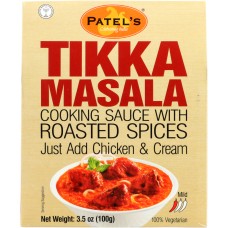 PATEL: Sauce Tikka Masala With Roasted Spicy, 3.53 oz