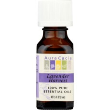 AURA CACIA: 100% Pure Essential Oil Lavender Harvest, 0.5 oz