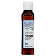 AURA CACIA: Oil Essential Peppermint, 4 FO