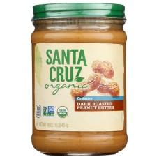 SANTA CRUZ: Peanut Btr Crm Dkrst Org, 16 OZ