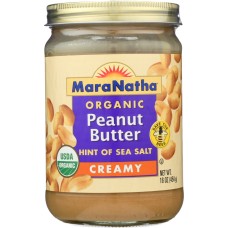 MARANATHA: Organic Peanut Butter Creamy, 16 oz