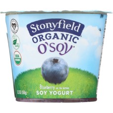 STONYFIELD: Organic Made from Soy Blueberry, 5.3 oz