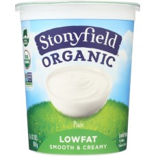 STONYFIELD: Farm Organic Lowfat Plain Yogurt, 32 oz