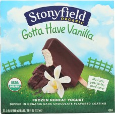 STONYFIELD: Gotta Have Vanilla Frozen Nonfat Yogurt, 18 oz
