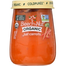 BEECH NUT: 1st Stage Just Organic Carrots, 4.25 oz
