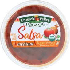 EMERALD VALLEY KITCHEN: Organic Medium Salsa, 14 oz
