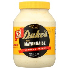 DUKES: Mayonnaise Sugar Free, 32 oz