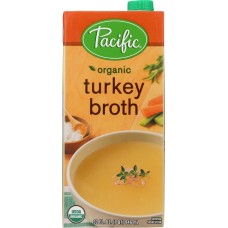 PACIFIC FOODS: Organic Turkey Broth, 32 oz