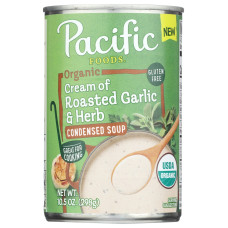 PACIFIC FOODS: Organic Cream of Roasted Garlic and Herb Condensed Soup, 10.5 oz PACIFIC FOODS: Organic Cream of Roasted Garlic and Herb Condensed Soup, 10.5 oz
