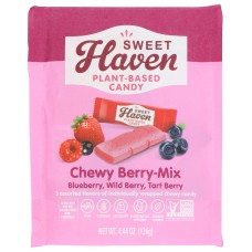 SWEET HAVEN: Candy Chewy Berry Pouch, 4.4 oz