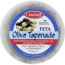 CANTARE: Feta Olive Tapenade, 6 oz