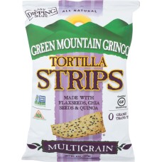 GREEN MOUNTAIN GRINGO: Multigrain Tortilla Strips, 8 oz