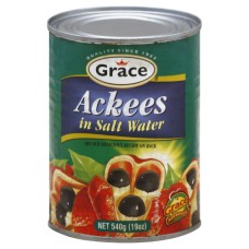 GRACE CARIBBEAN: Ackees in Salt Water, 19 oz