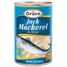 GRACE CARIBBEAN: Mackerel Jack Brine, 15 oz