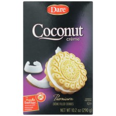 DARE: Coconut Creme Filled Cookie, 10.2 oz