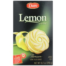 DARE: Lemon Creme Filled Cookies, 10.2 oz