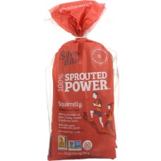SILVER HILLS: Sprouted Wheat Bread Squirelly, 21 oz
