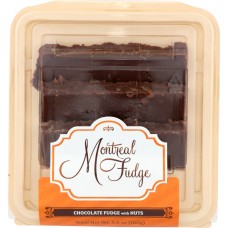 MONTREAL FUDGE: Chocolate Fudge with Nuts, 5.60 oz