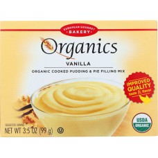 EUROPEAN GOURMET BAKERY: Organic Vanilla Pudding Mix, 3.5 oz