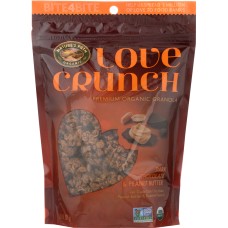 NATURE'S PATH ORGANIC: Love Crunch Dark Chocolate & Peanut Butter Granola, 11.5 oz