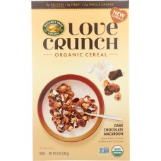 NATURES PATH: Love Crunch Dark Chocolate Macaroon Cereal, 10 oz