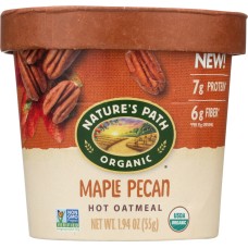 NATURES PATH: Maple Pecan Oatmeal Cup, 1.94 oz