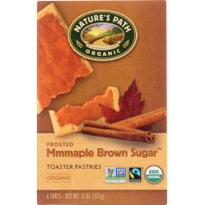 NATURE'S PATH: Organic Frosted Mmmaple Brown Sugar Toaster Pastries, 11 oz