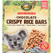 NATURES PATH: Envirokidz Organic Crispy Chocolate Rice Bars, 6 oz