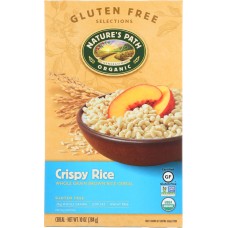 NATURE'S PATH: Organic Cereal Whole Grain Crispy Rice, 10 oz
