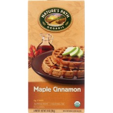 NATURE'S PATH: Organic Maple Cinnamon Waffles, 7.4 oz