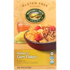 NATURES PATH: Organic Honey'D Corn Flakes Cereal, 10.6 oz