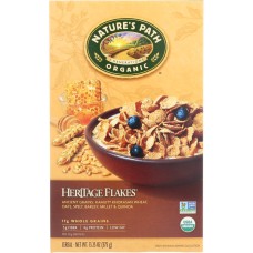 NATURES PATH: Organic Heritage Flakes Cereal Whole Grain, 13.25 oz