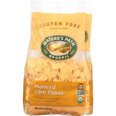 NATURES PATH: Honey'd Corn Flakes Cereal, 26.4 oz