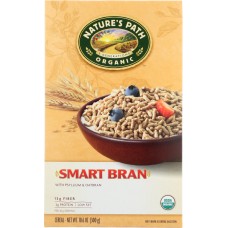 NATURES PATH: Organic Smart Bran Psyllium and Oatbran Cereal, 10.6 oz