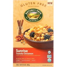 NATURE'S PATH: Organic Sunrise Crunchy Cinnamon Cereal, 10.6 oz