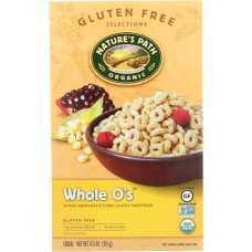 NATURES PATH: Organic Whole Oâs Cereal Gluten Free, 11.5 oz