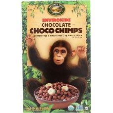 ENVIROKIDZ: Organic Chocolate Choco Chimps Cereal, 10 oz