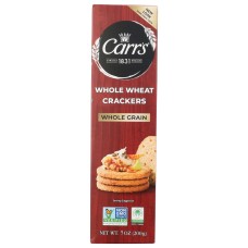 CARRS: Whole Wheat Crackers, 7 oz