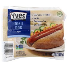 YVES VEGGIE CUISINE: Tofu Dog, 12 oz