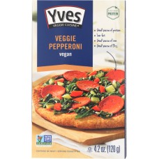 YVES: Veggie Pizza Pepperoni Fat Free, 4.25 oz