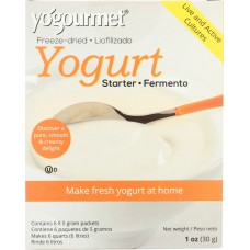 YOGOURMET: Freeze-Dried Yogurt Starter, 1 oz