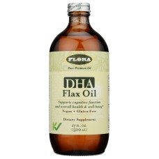 FLORA HEALTH: DHA Flax Oil, 17 oz