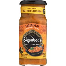 SHARWOODS: Sauce Butter Chicken Makhani, 14.1 oz