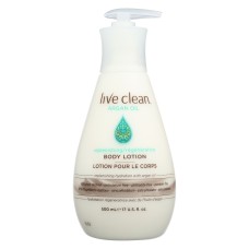LIVE CLEAN: Argan Oil Body Lotion, 17 fl oz