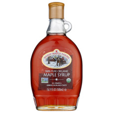 SHADY MAPLE FARMS: Organic Grade A Amber Maple Syrup, 16.9 Oz SHADY MAPLE FARMS: Organic Grade A Amber Maple Syrup, 16.9 Oz