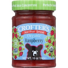 CROFTERS: Organic Raspberry Fruit Spread, 10 oz