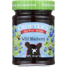 CROFTERS: Organic Blueberry Fruit Spread, 10 oz