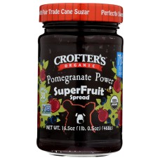 CROFTERS: Organic Pomegranate Power Superfruit Spread, 16.5 oz