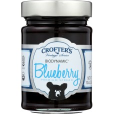 CROFTERS: Biodynamic Blueberry Fruit Spread Organic, 10 oz