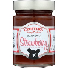 CROFTERS: Biodynamic Strawberry Jam, 10 oz